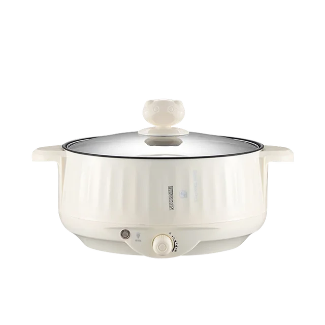 220V Multi Cookers Single/Double Layer Electric Pot 1-2 People Household Non-stick Pan Hot Pot Rice Cooker Cooking Appliances